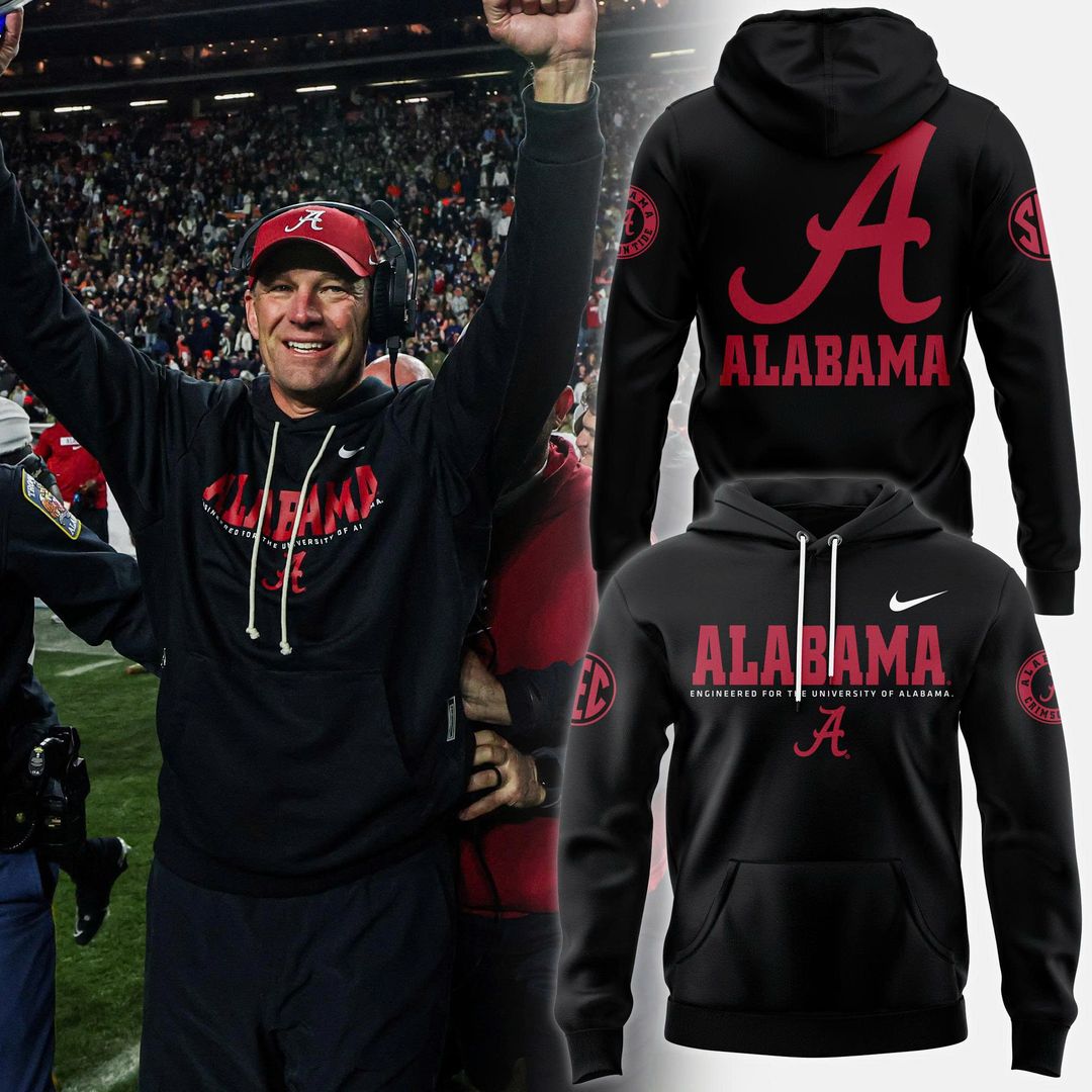 Coach Kalen DeBoer Alabama Sideline Pullover Hoodie