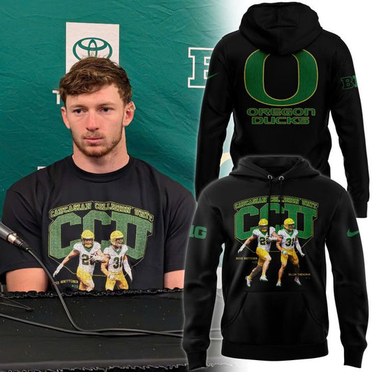 2025 Oregon Football Caucasian Collision Unit Hoodie