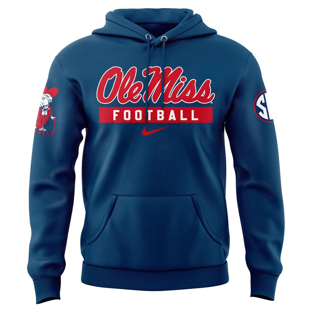 Ole Miss Football x Coach Pete Golding Limited Edition Hoodie