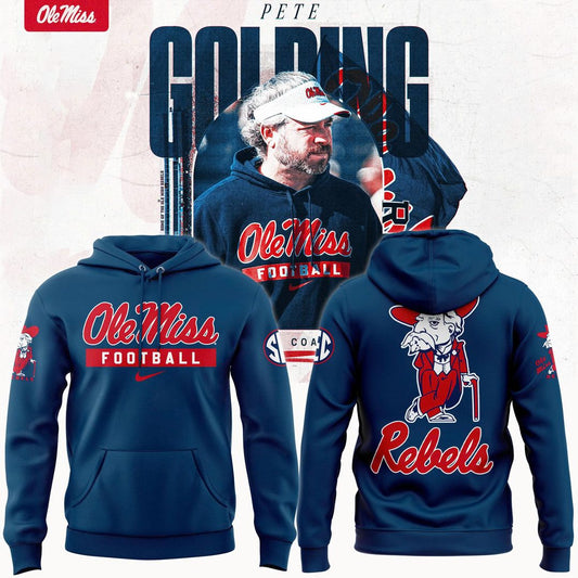 Ole Miss Football x Coach Pete Golding Limited Edition Hoodie