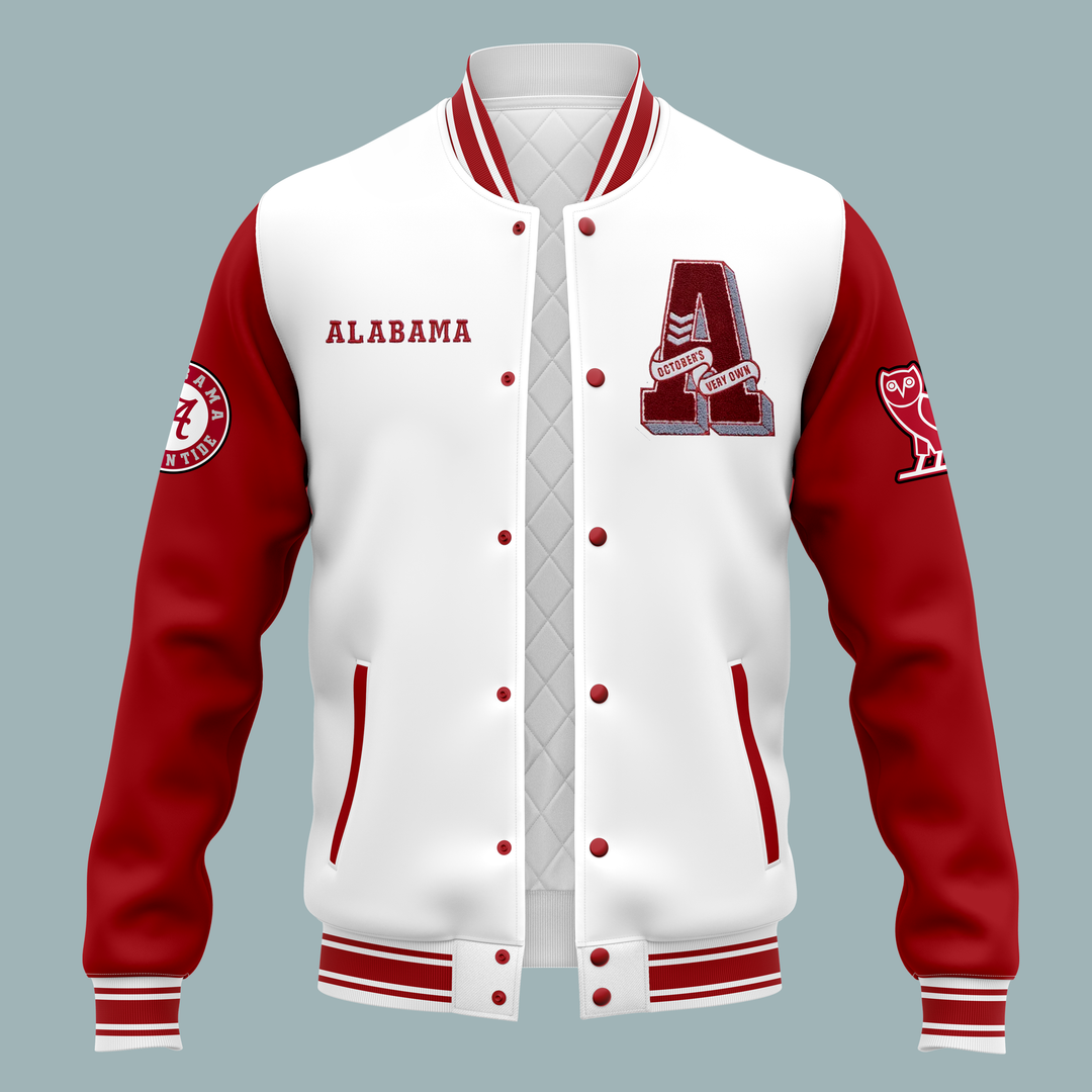 Alabama Football New 2025-2026 Special BASEBALL JACKET