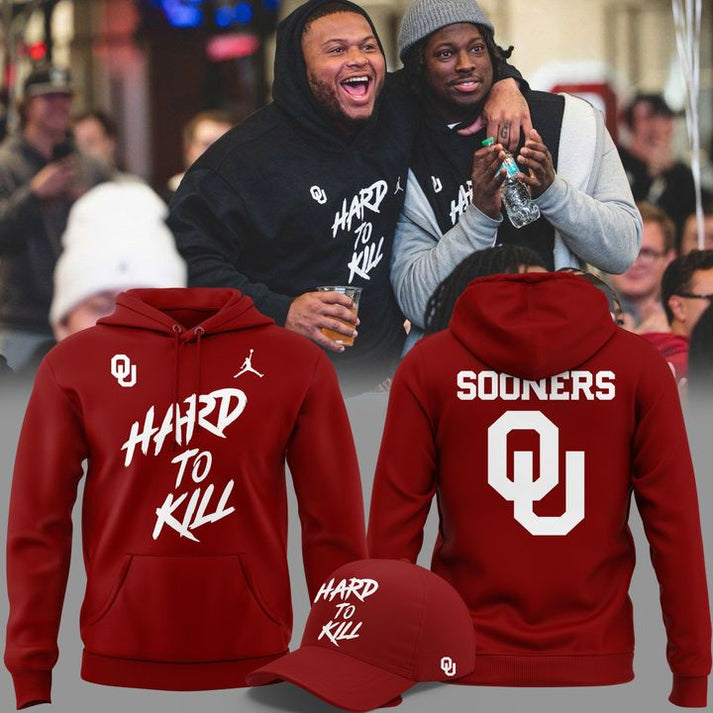 2025 Oklahoma Sooners "HARD TO KILL" Special Hoodie
