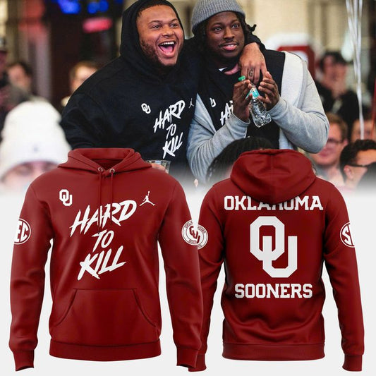 2025 Oklahoma Sooners "HARD TO KILL" Special Hoodie