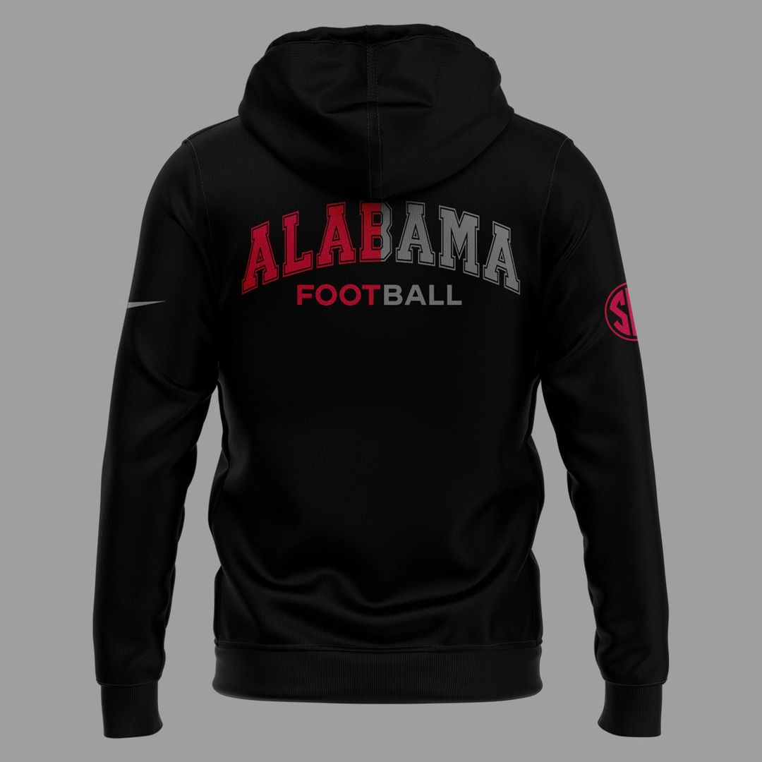 Alabama Crimson Tide 2025 Back In Black Combo Hoodie