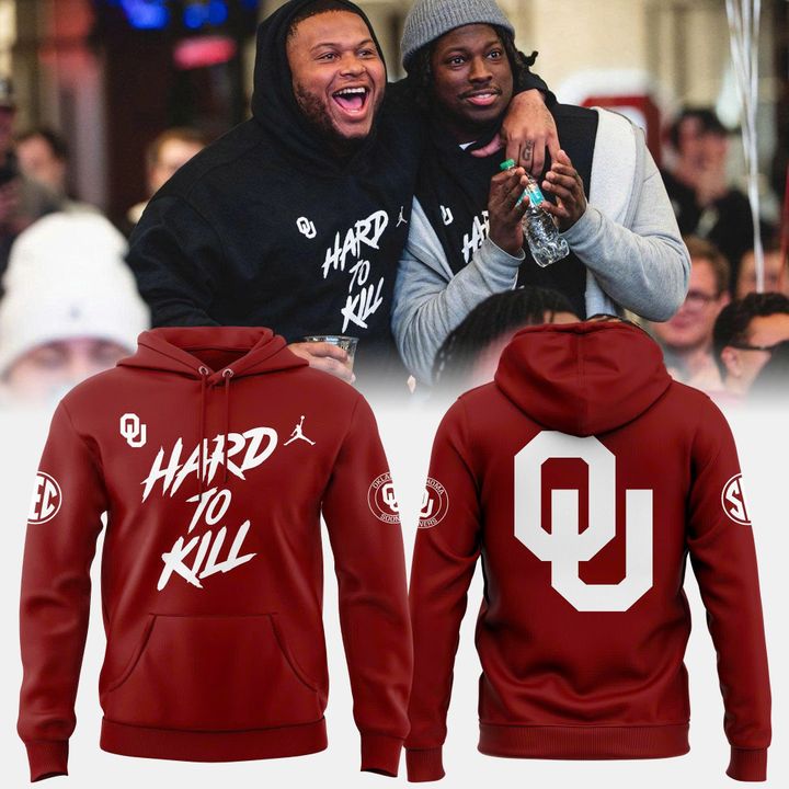 2025 Oklahoma Sooners "HARD TO KILL" Special Hoodie