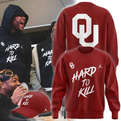 Oklahoma Football HARD TO KILL Sweatshirt