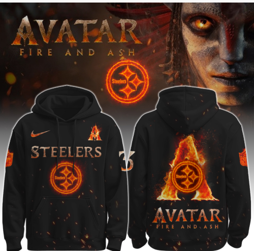 Pittsburgh Steelers Avatar Special Edition Flame Hoodie