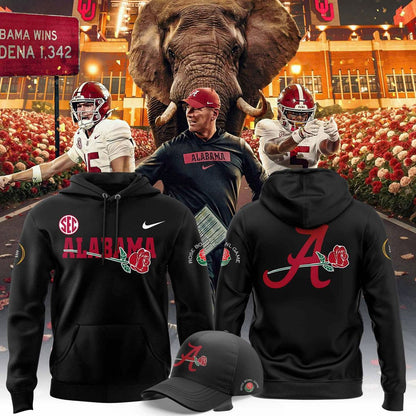 Alabama Crimson Tide 2026 Rose Bowl Game Limited Hoodie