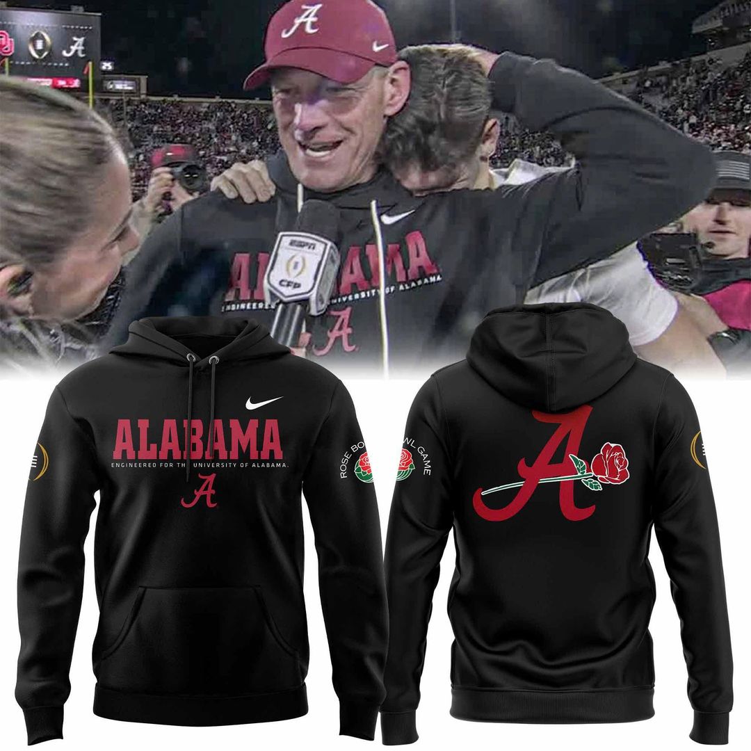 Alabama Crimson Tide 2026 Rose Bowl Game Limited Hoodie
