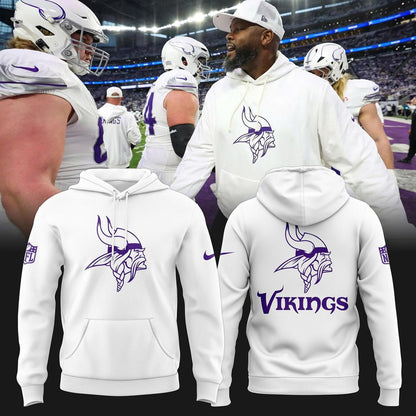 Minnesota Vikings 2026 White Out Limited Edition Hoodie
