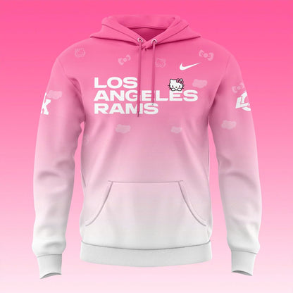 Limited edition Hoodie Los Angeles Rams x Hello Kitty for fans