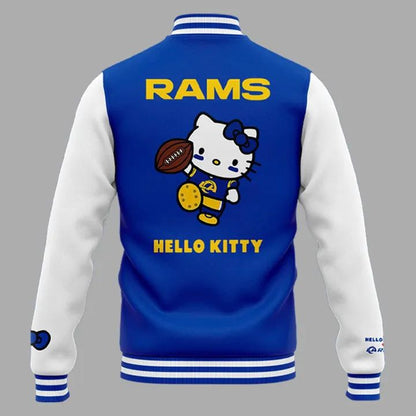 Limited edition Jacket Los Angeles Rams x Hello Kitty for fans