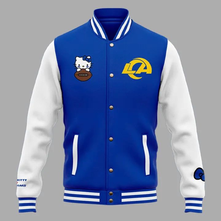 Limited edition Jacket Los Angeles Rams x Hello Kitty for fans