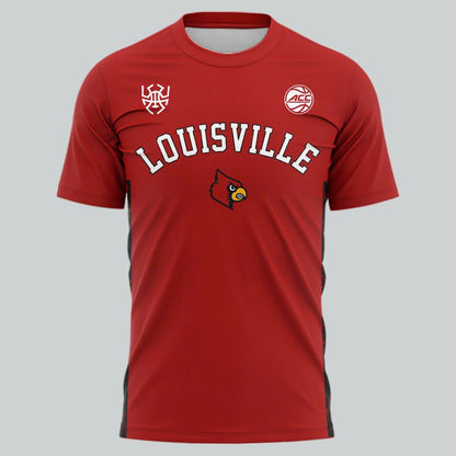 Special Red Louisville Cardinals Swingman T-Shirt