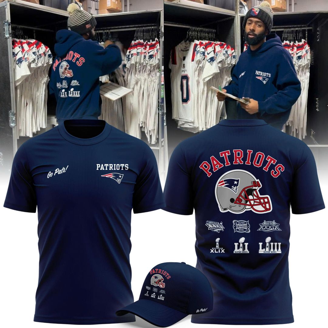 2026 Limited edition T-Shirt New England Patriots for fans