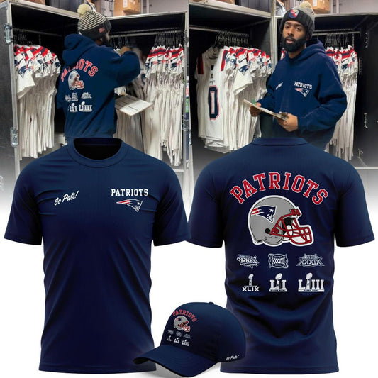 2026 Limited edition T-Shirt New England Patriots for fans