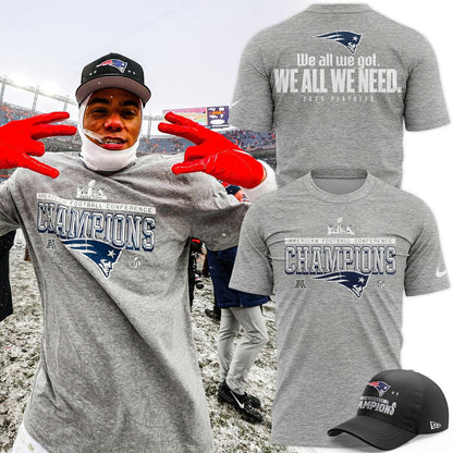 New England Patriots 2025 NFC Conference Champions TShirt
