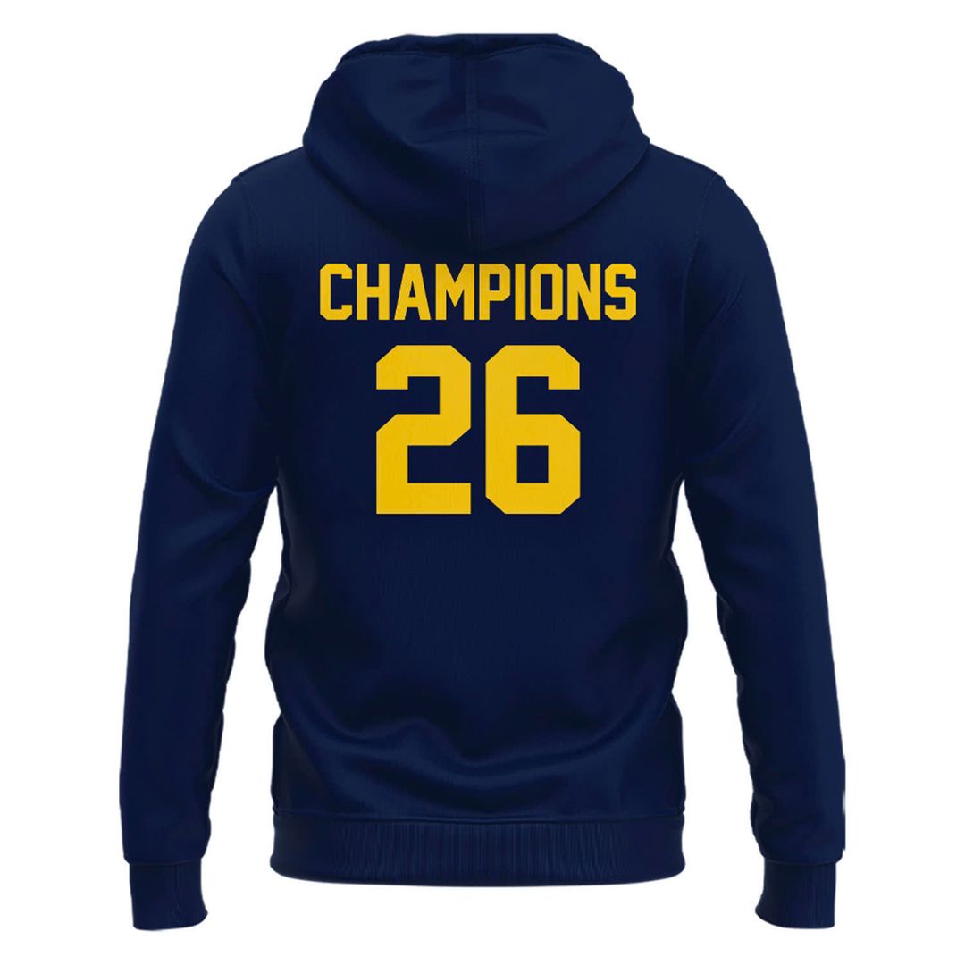 Michigan Men’s Basketball 2026 Big Ten Regular Season Title Hoodie