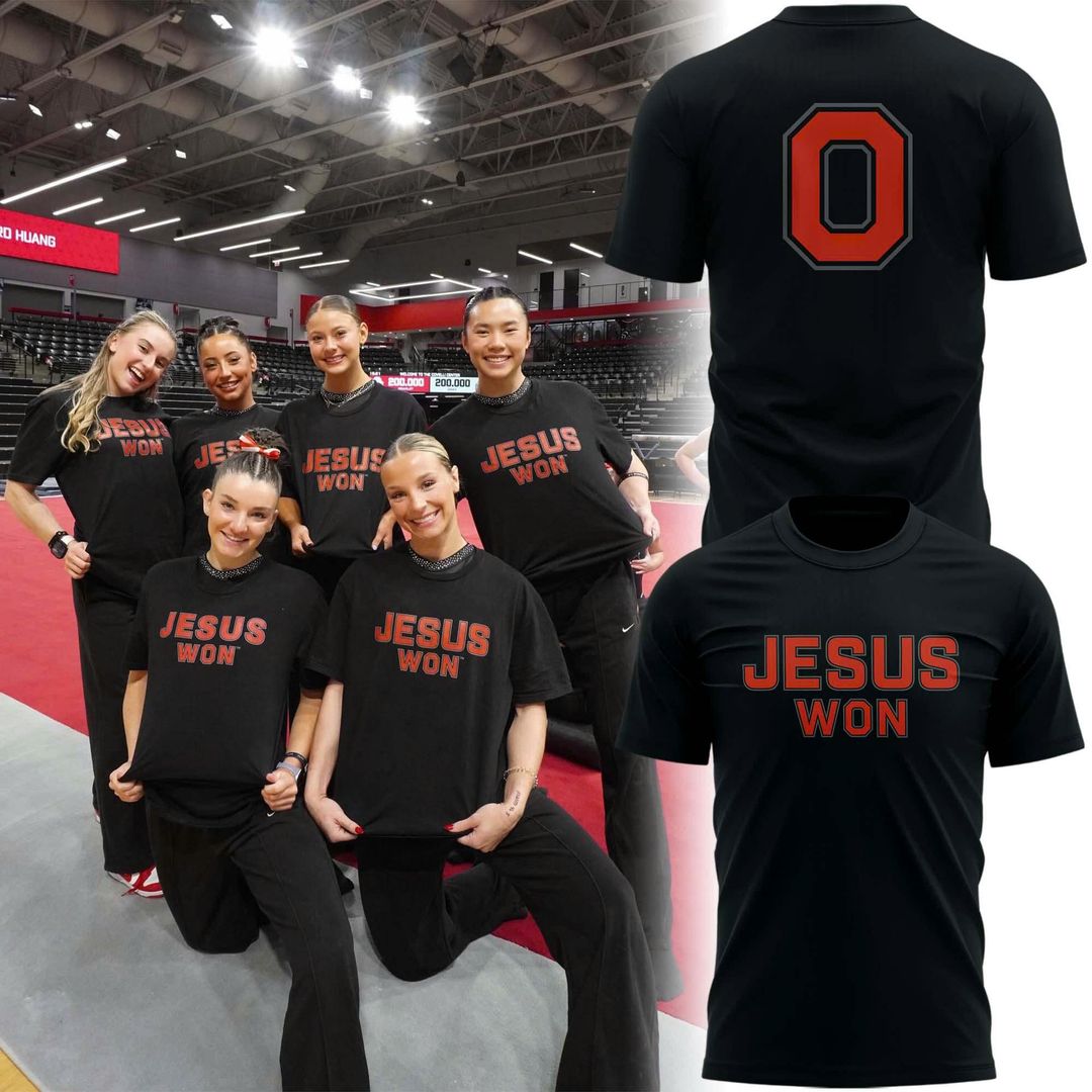 Ohio State Buckeyes Jesus Won T-Shirt - Limited Edition