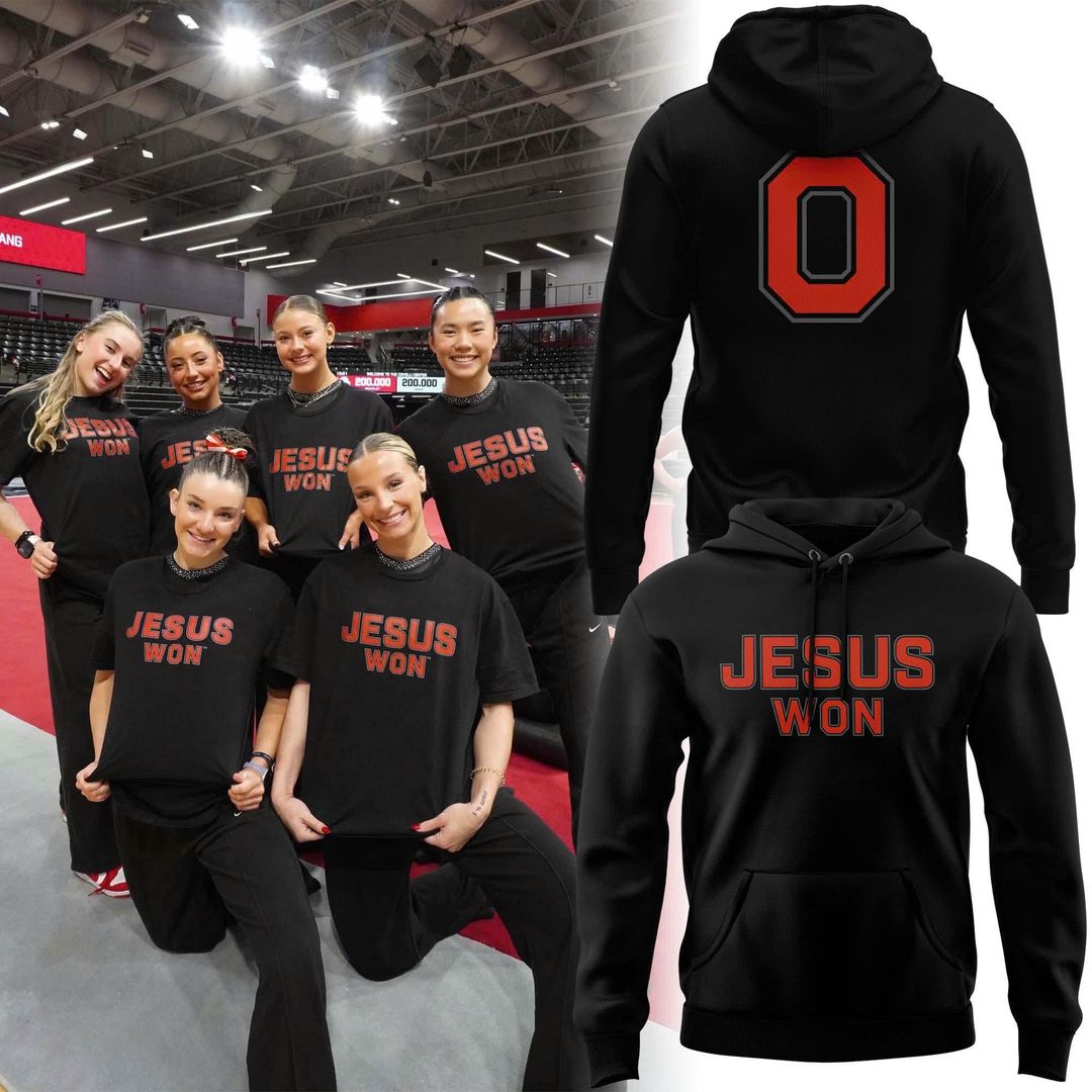 Ohio State Buckeyes Jesus Won Hoodie - Limited Edition