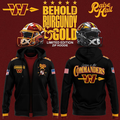 Washington Commanders Franchise Focus Club Fleece Zip Hoodie