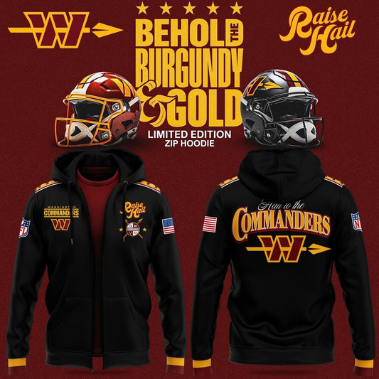 Washington Commanders Franchise Focus Club Fleece Zip Hoodie