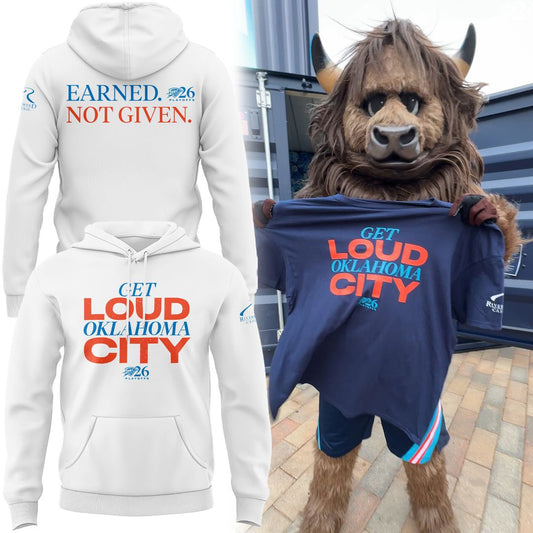 2026 Special Earned. Not Given. Oklahoma City Thunder Playoffs Hoodie