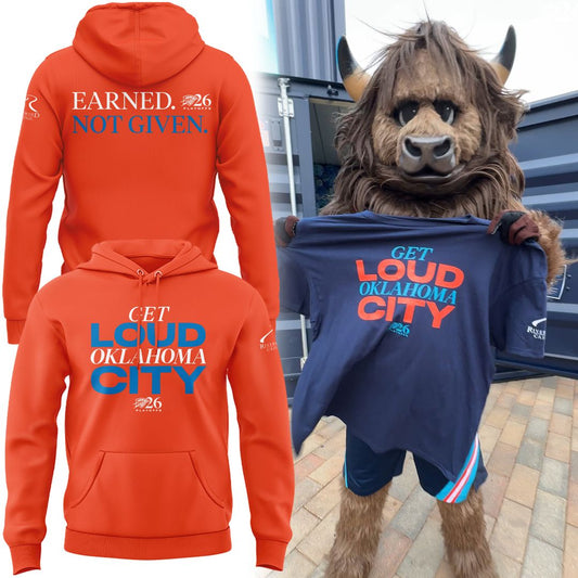 2026 Special Earned. Not Given. Oklahoma City Thunder Playoffs Hoodie