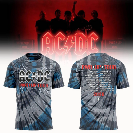 Exclusive AC/DC - Power Up Tour 2026 T-Shirt
