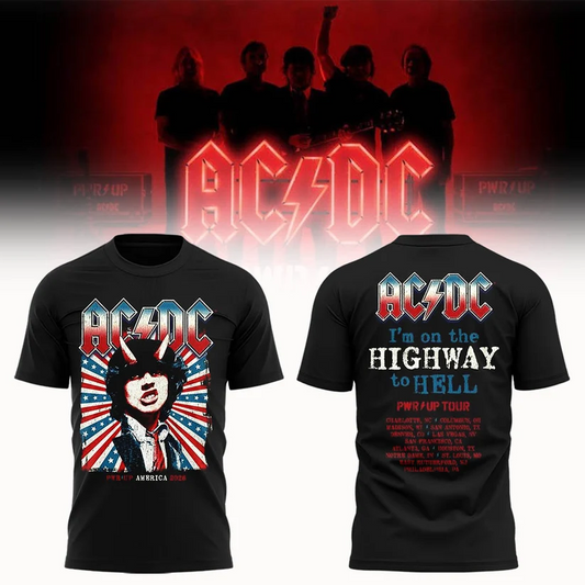 Exclusive AC/DC - Power Up Tour 2026 T-Shirt