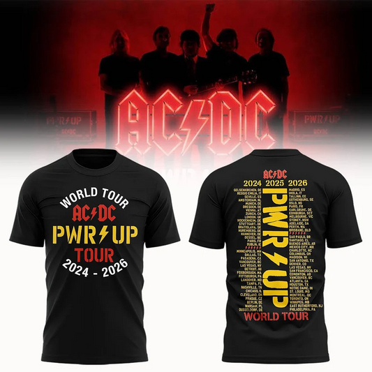 AC/DC North America - Power Up Tour 2026 T-Shirt