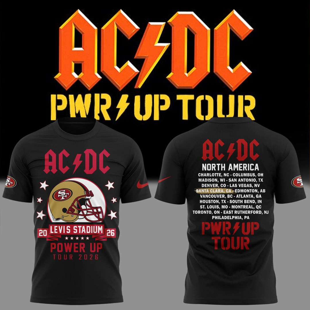 Exclusive 2026 AC/DC - Power Up Tour T-Shirt
