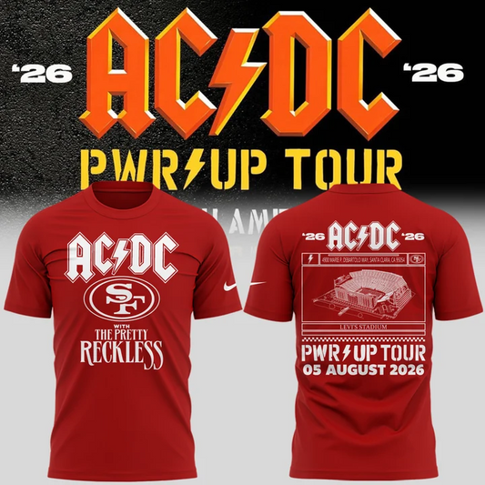Exclusive 2026 AC/DC - Power Up Tour T-Shirt