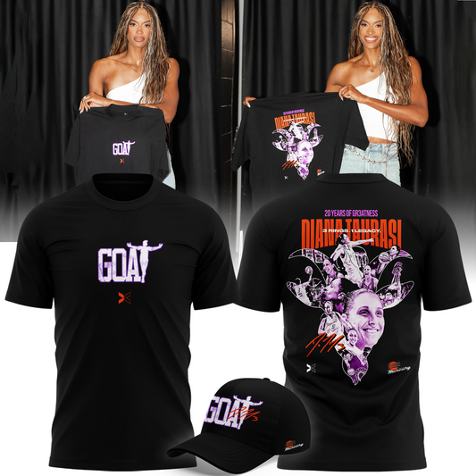 Diana Taurasi - Phoenix Mercury 20 Years 1 Team Portrait T-Shirt
