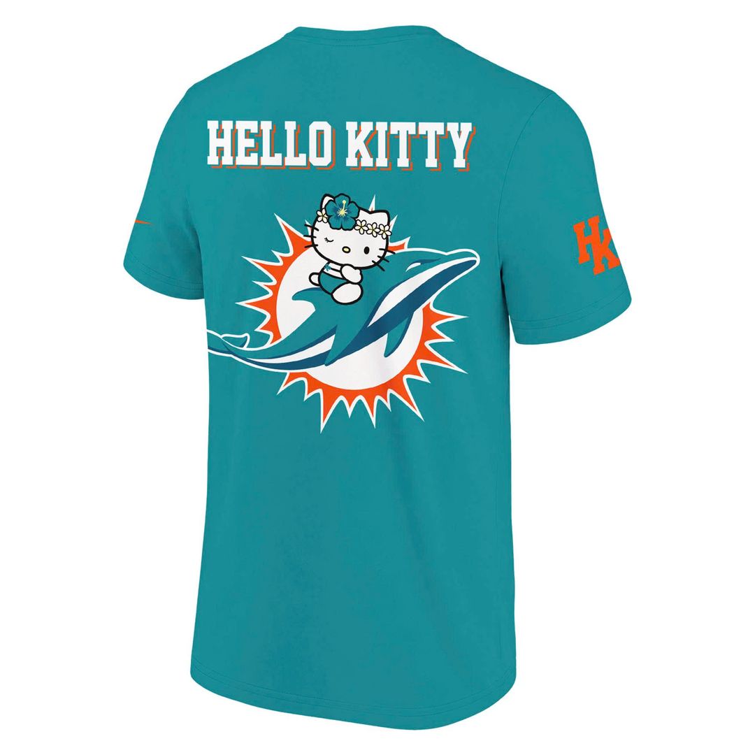 Exclusive Miami Dolphins x Hello Kitty T-Shirt