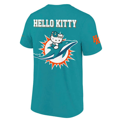 Exclusive Miami Dolphins x Hello Kitty T-Shirt