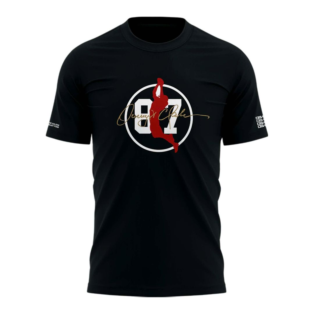 Special Edition San Francisco 49ers Dwight Clark #87 T-Shirt