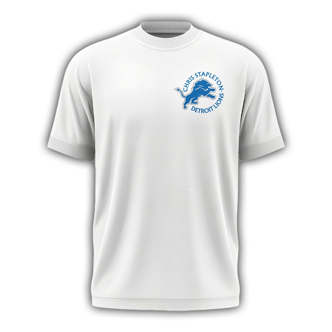 Limited Edition Chris Stapleton x Detroit Lions Event T-Shirt