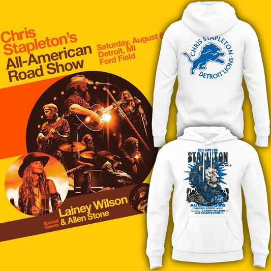 Limited Edition Chris Stapleton x Detroit Lions Event Hoodie