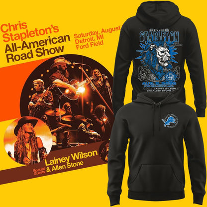 Limited Edition Chris Stapleton x Detroit Lions Event Hoodie
