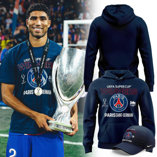 PSG 2026 Super Cup winners Special Edition Hoodie
