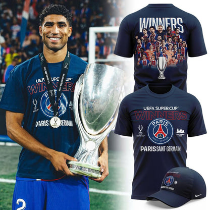 PSG 2026 Super Cup winners Special Edition T-Shirt
