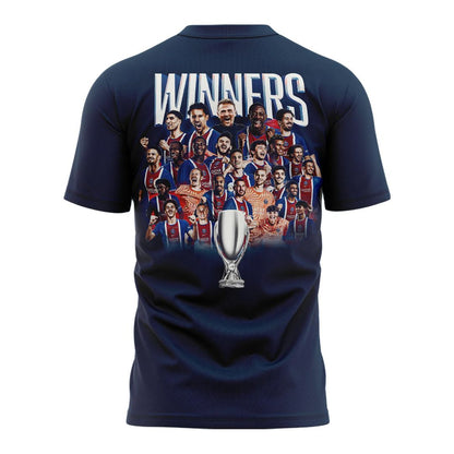 PSG 2026 Super Cup winners Special Edition T-Shirt