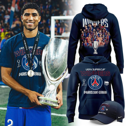 PSG 2026 Super Cup winners Special Edition Hoodie
