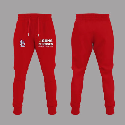 Guns N' Roses x St. Louis Cardinals - World Tour 2026 Baseball Jersey