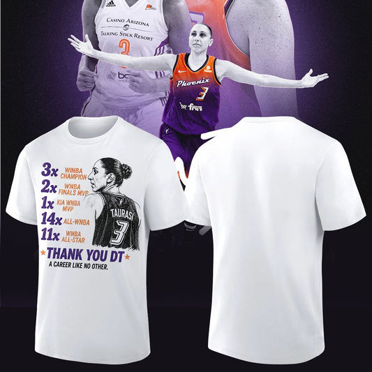 Diana Taurasi - Phoenix Mercury 20 Years 1 Team Portrait T-Shirt