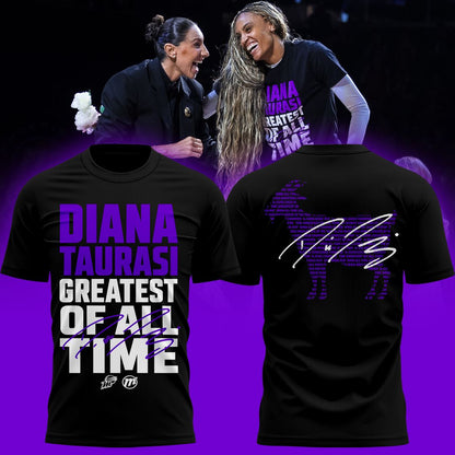 Diana Taurasi - Phoenix Mercury 20 Years 1 Team Portrait T-Shirt