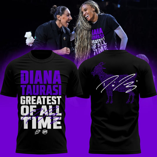 Diana Taurasi - Phoenix Mercury 20 Years 1 Team Portrait T-Shirt