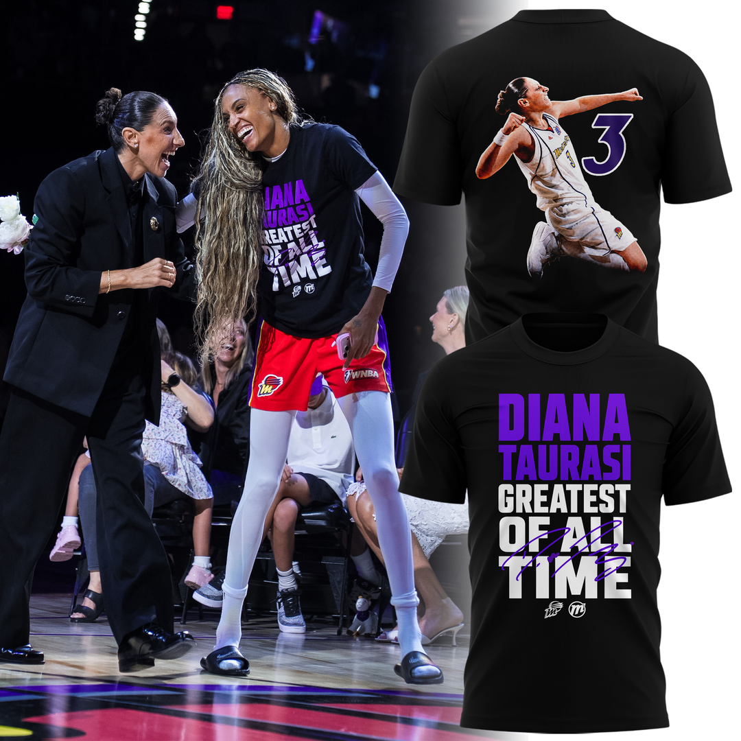 Diana Taurasi - Phoenix Mercury 20 Years 1 Team Portrait T-Shirt