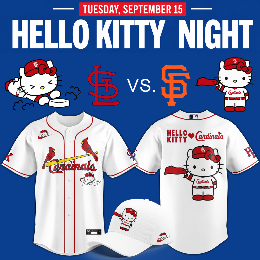 St. Louis Cardinals x Hello Kitty Night Game 2026 Exclusives Jersey